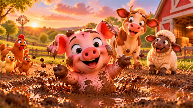 Scene 18 - The Wiggly-Waggly Farmyard Mystery!