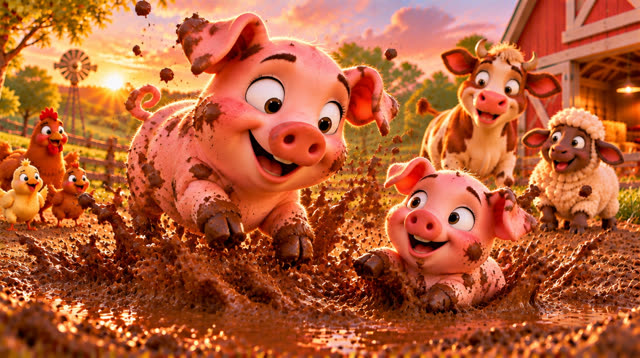 Scene 21 - The Wiggly-Waggly Farmyard Mystery!