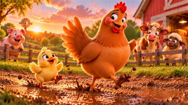 Scene 25 - The Wiggly-Waggly Farmyard Mystery!