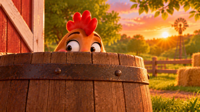 Scene 34 - The Wiggly-Waggly Farmyard Mystery!