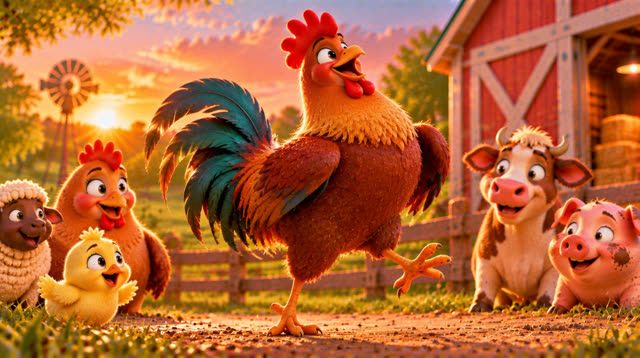 Scene 35 - The Wiggly-Waggly Farmyard Mystery!