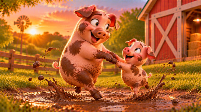 Scene 39 - The Wiggly-Waggly Farmyard Mystery!