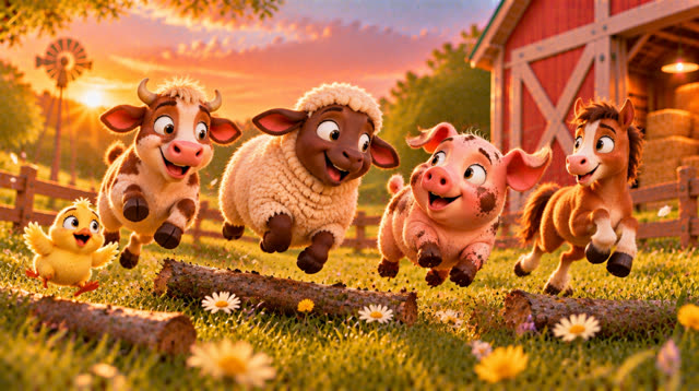 Scene 42 - The Wiggly-Waggly Farmyard Mystery!