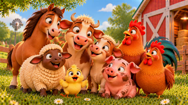 Scene 44 - The Wiggly-Waggly Farmyard Mystery!