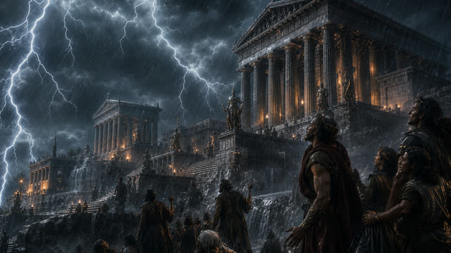 Scene 2 - Le Déluge de Deucalion