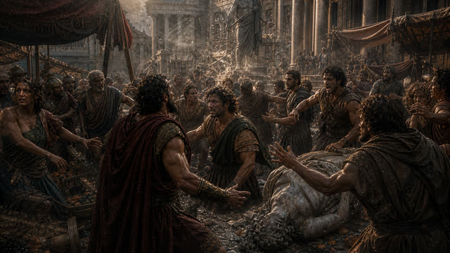 Scene 6 - Le Déluge de Deucalion