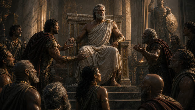 Scene 14 - Le Déluge de Deucalion