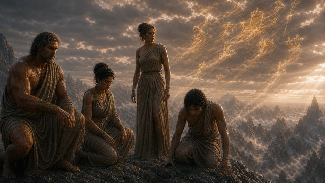 Scene 41 - Le Déluge de Deucalion
