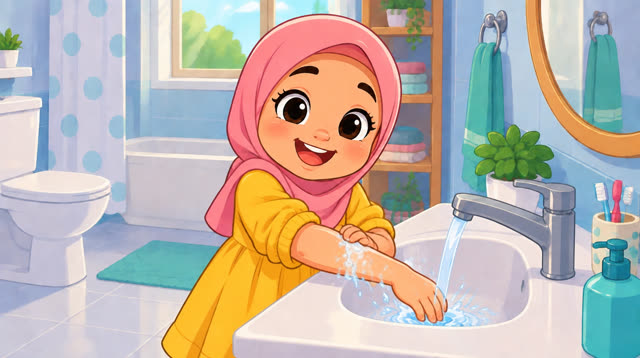 Scene 5 - Wudu Wash Song