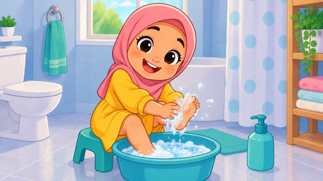 Scene 7 - Wudu Wash Song