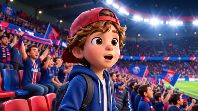Scene 9 - Noah & Mehdi découvrent le PSG 🔴🔵 | Tous ensemble on chantera | Lala Kids Planet