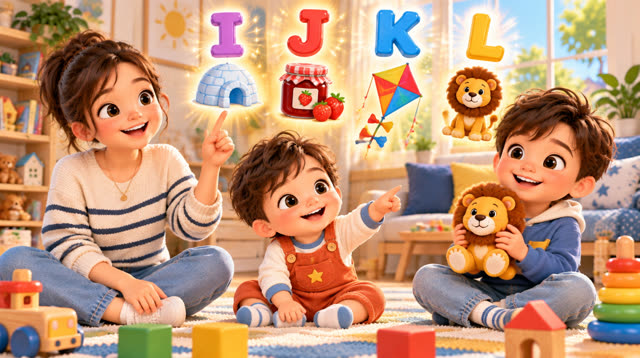 Scene 7 - HAPPY MAPLE HOUSE – ABC PHONICS SONG