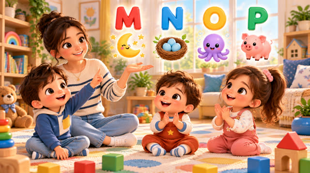 Scene 10 - HAPPY MAPLE HOUSE – ABC PHONICS SONG