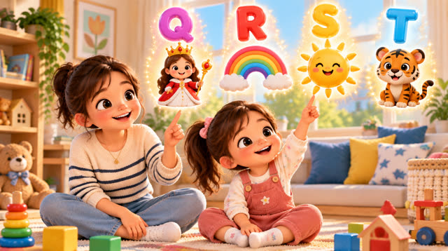 Scene 12 - HAPPY MAPLE HOUSE – ABC PHONICS SONG