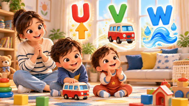 Scene 13 - HAPPY MAPLE HOUSE – ABC PHONICS SONG