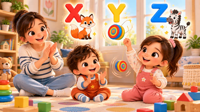 Scene 14 - HAPPY MAPLE HOUSE – ABC PHONICS SONG