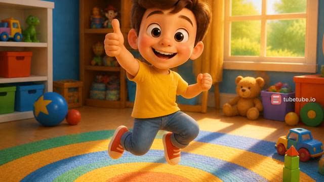 Scene 3 - Kindergarten Action Song