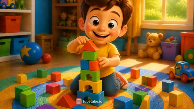 Scene 9 - Kindergarten Action Song