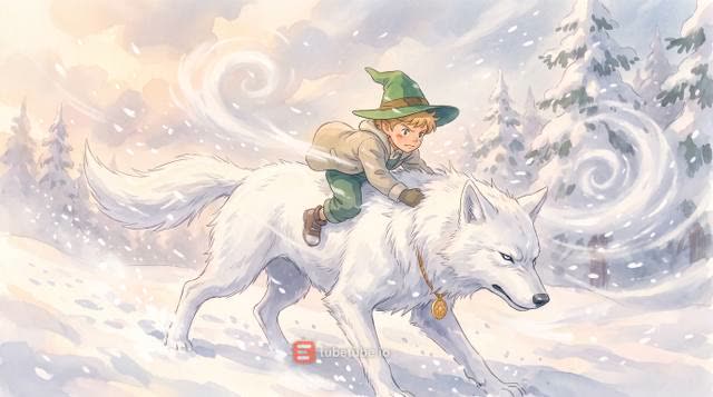 Scene 10 - Le loup des neiges