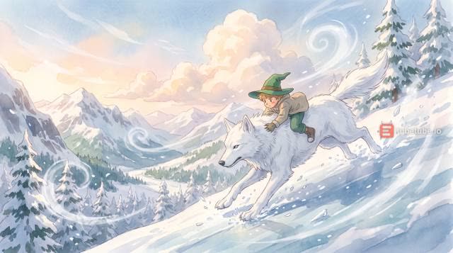 Scene 12 - Le loup des neiges
