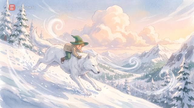 Scene 13 - Le loup des neiges