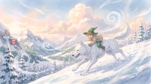 Scene 14 - Le loup des neiges