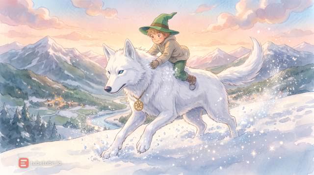 Scene 17 - Le loup des neiges