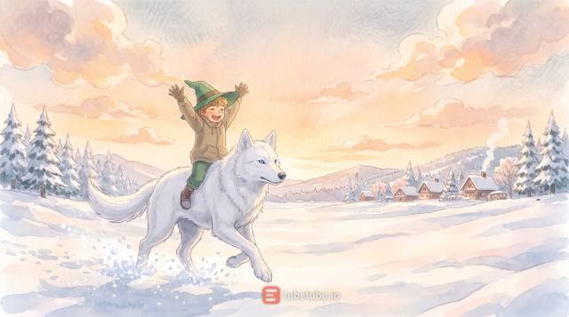 Scene 21 - Le loup des neiges