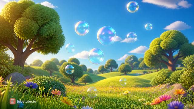 Scene 1 - Bouncy Bubble Parade