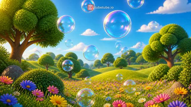 Scene 3 - Bouncy Bubble Parade
