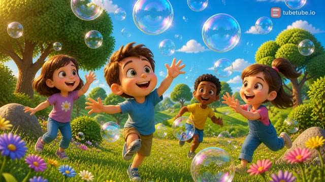 Scene 5 - Bouncy Bubble Parade