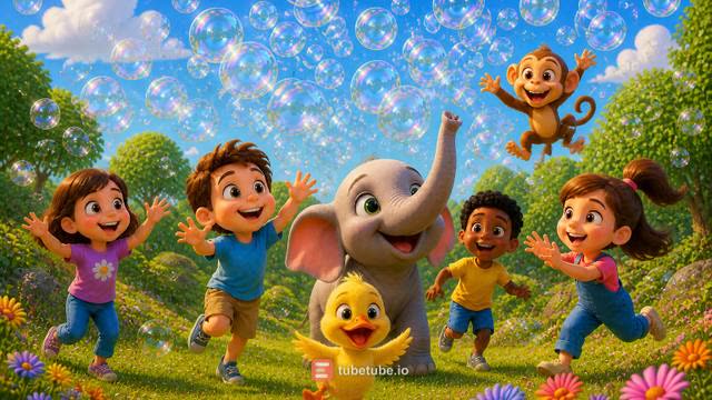 Scene 14 - Bouncy Bubble Parade