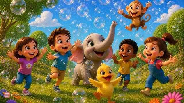 Scene 16 - Bouncy Bubble Parade