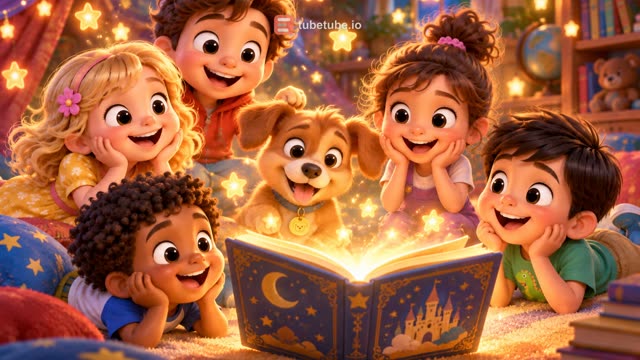 Scene 6 - KuttyStarsKids Welcome Song
