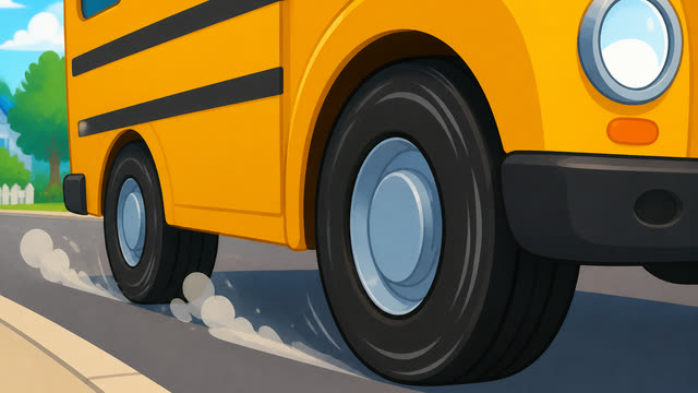 Scene 3 - Wheels on the bus