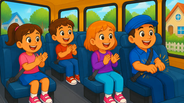 Scene 9 - Wheels on the bus