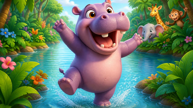 Scene 1 - Hungry Hippo