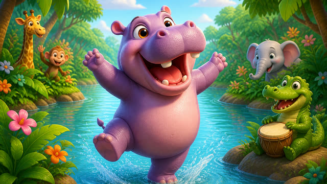 Scene 2 - Hungry Hippo