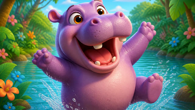 Scene 3 - Hungry Hippo