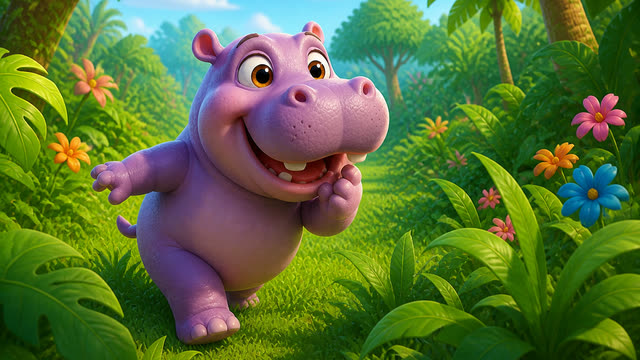 Scene 5 - Hungry Hippo