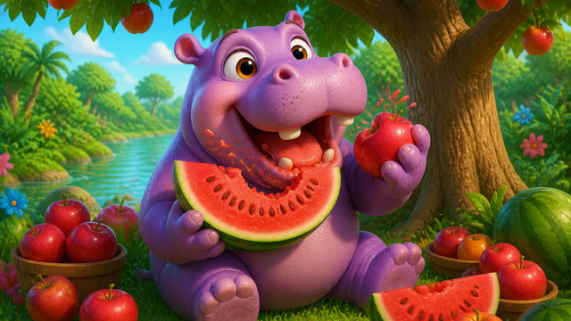Scene 10 - Hungry Hippo