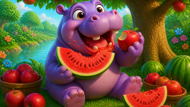 Scene 11 - Hungry Hippo