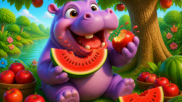 Scene 12 - Hungry Hippo