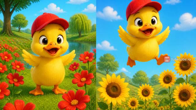 Scene 5 - Five Color Duckies – Quack Quack Dance!