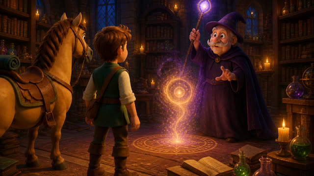 Scene 8 - livre de magicien