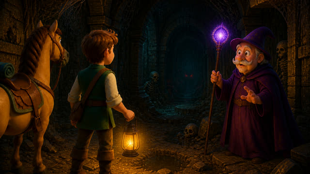Scene 13 - livre de magicien
