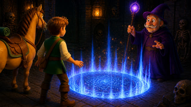 Scene 14 - livre de magicien