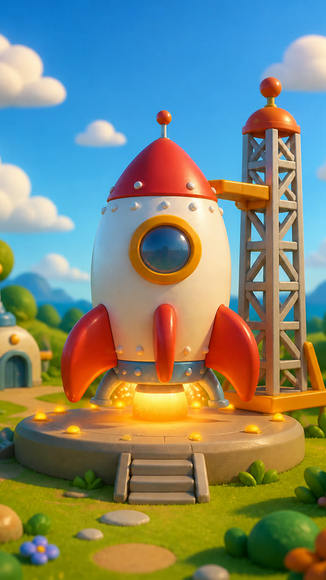 Scene 2 - 3…2…1… BLAST OFF!