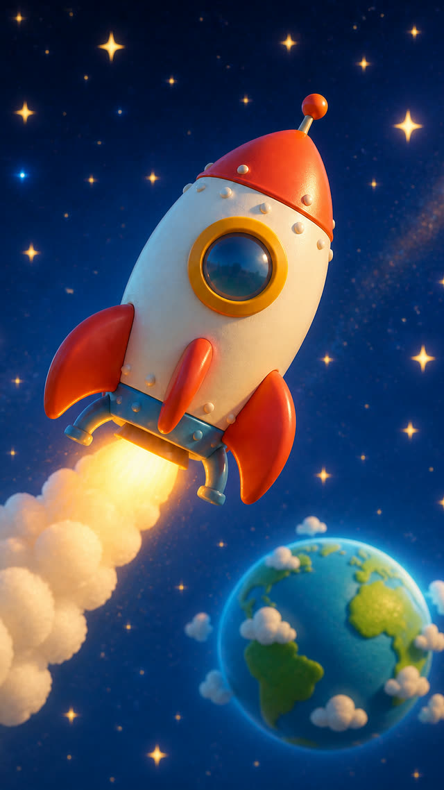 Scene 5 - 3…2…1… BLAST OFF!