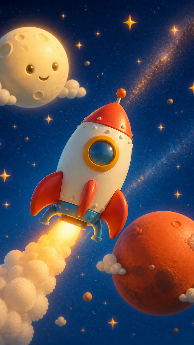 Scene 6 - 3…2…1… BLAST OFF!
